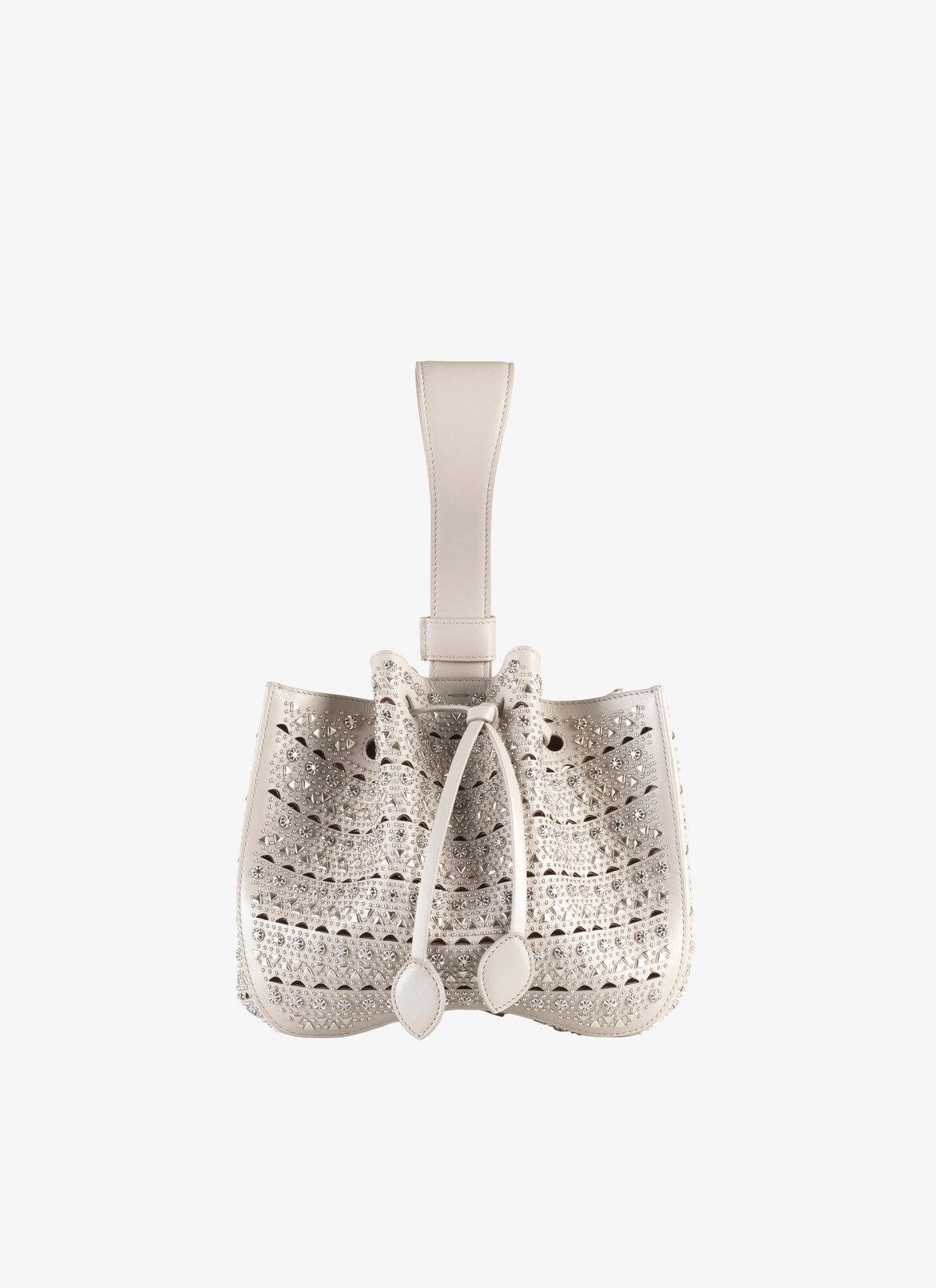 ROSEMARIE CUIR LUX VIENNE CLOUS PEARL ALAÏA PEARL  ROSEMARIE CUIR LUX VIENNE CLOUS PEARL